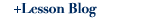Lesson Blog
